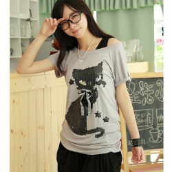 Amanda49 Beautiful Mercerized Contton Material 2-Piece Sleeves Blouse For Girl/Women