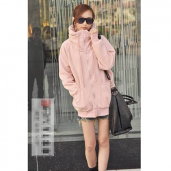 Amanda49 Winter New Arrival Stylish Zipper Front Long Sleeve Coat
