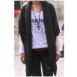Amanda49 Popular Mix Match Lapel Double Pockets Waisted Coat For Women
