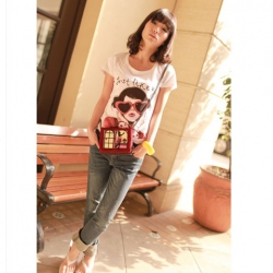 Amanda49 Laconic and Mix-Matched Blue Jeans