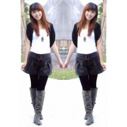 Amanda49 New Arrival Corean Fashion and Casual Style High Waisted Short Pattern Pants For Female