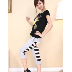 Amanda49 New Arrival Casual Korean Style Loose Design Harem Pants
