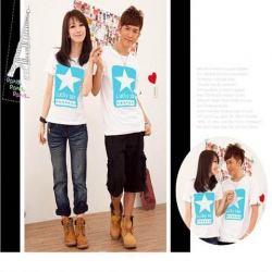 Amanda49 New Style Fashion Lovers'Cotton Short Sleeves T-Shirt