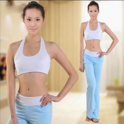Amanda49 Special Offer Summer Fashion Top Grade Three-Piece Yoga Clothing Dance Suit