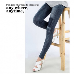 Amanda49 New Arrival Fashion Style Laconic and Mix-Matched Thicken Bottoming Elastic Pencil Leggings For Female