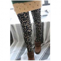 Amanda49 New In Corean Stone Lines Pattern Slim Laconic and Mix-Matched Leggings For Female