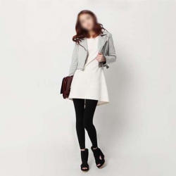 Amanda49 Korea Fashion Elastic and Comfortable Cotton + Lycra Leggings