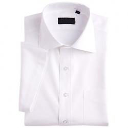 Amanda49 Button-Down WhiteShort Sleeve Oxford Shirt,Casual Shirt