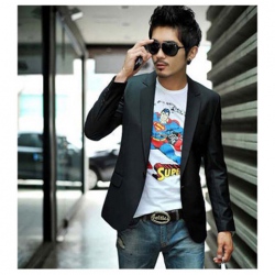 Amanda49 New Arrival Top Grade Cool Men Single Button Tailored Suit For Men