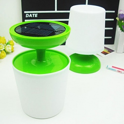 Amanda49 CIS-57035 Plastic Solar Reading Light with 1pcs White LED