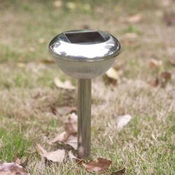 Amanda49 Best Quality 1-LED Super Bright White Light Solar LED Garden and Lawn Light (CIS-41111)