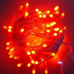 Amanda49 CIS-84004 Lovely Christmas Decorate Red LED String Lamp with 10M 100 Leds - AC110V