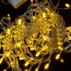 Amanda49 CIS-84003 Lovely Christmas Decorate Yellow LED String Lamp with 10M 100 Leds - AC110V