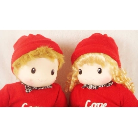 Couple Doll Stuffed Handicrafts Wedding Doll Gift Doll
