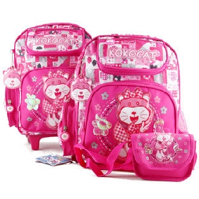 Cute Girls' Cartton Backpacks Images on Kids Backpack