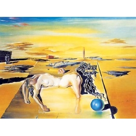 Invisible Sleeping Woman Abstract on Canvas Painting Frameless Oil Painting