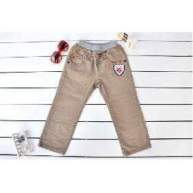 Spring&Autumn Items In The Style Of Korea Children's Crushed Embroided Trousers Leisure Trousers