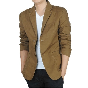Men's Classical Fashionable Leisure Suit Pure Cotton Suit