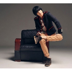 Men's Spring Clothing Business Suit Standing Collar Suit In The Style Of Korea