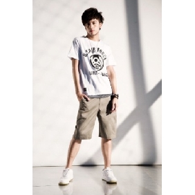Men's Summer Shorts Pure Cotton Korean Style Leisure Shorts