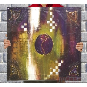 Frameless Canvas Living Room Decorative Mural European Abstract Paintings