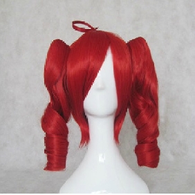 VOCALOID TETO Red Cosplay Ponytail Wigs