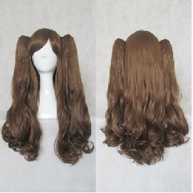 Lolita Brown Curls Cosplay Wigs