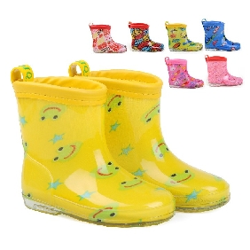 Children's Cartoon Boots Baby Cute Galoshes Rain Boots