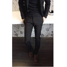 Men's New Korean Cotton Slim Fit Pants