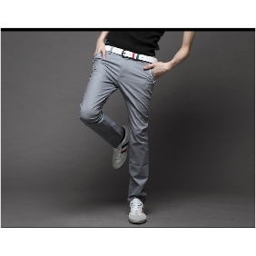 Men's Casual Korean Fashion Trousers Slim Fit Pants