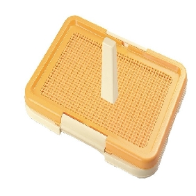 Small / Large Dog Grid Pet Toilet With Stand Column