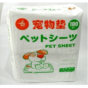 Superabsorbent Dog / Cat Diapers Deodorant Pet Diaper Pad (100 Piece / Set)