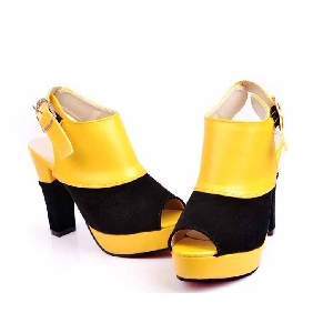 European Style Ol Platform Sandal Fish Mouth Shoes
