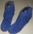 Women's Bohemian Style Tassel Flat Ankle Boots
