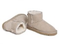 Girls' Winter Rubber Sole Leather Skin Sand Snow Colour Cotton Ankle Boots