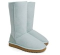 Women's Light Blue Knitting Wool Snow Boots