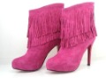 New Fashion Sexy Fringe Round Platform Snow Ankle Boots US 5-8