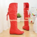Ladies' Lace Up Knee Flat Water Proof Roman Boots