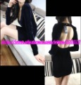 Silk Plush V-neck Backless Women's Clothes