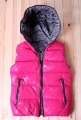 Women's Quick Dry Zipper Waterproof Short Down Vest Jacket