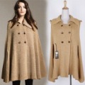 Brown Anti - Shrink Anti - Wrinkle Vest Wool / Acrylic Sleeveless Knitted Winter Women Sweaters