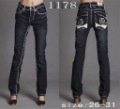 Lady Deep Color Fashionable Breathable Tight Slim Jeans