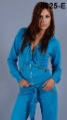Blue Women's Leisure Latest Style Suits Sportswear