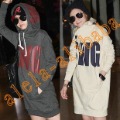 Casual "Locomotive love" Letter Cotton Long Sleeve Sweatshirts