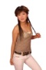Fashionable Women's Sleeveless Polyester Tank Top