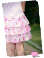 Lace Girls Cotton Sleeveless Bowknot Knee-length Skirts