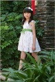 Lace Girls Cotton Short Sleeve Bowknot Knee-length Skirts