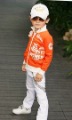 Hot Sale Leisure Letters of Children's Coat and Simple Male Coat