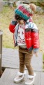 Children's Fashion Down Feather Fabric Waterproof Winter Wadded Jacket