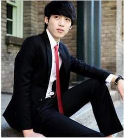 Men's Korean Slim-type Side Split Suits